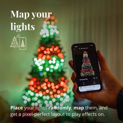 Twinkly - LED RGB Hämardatav välisvalguskett STRINGS 250xLED 23,5m IP44 Wi-Fi