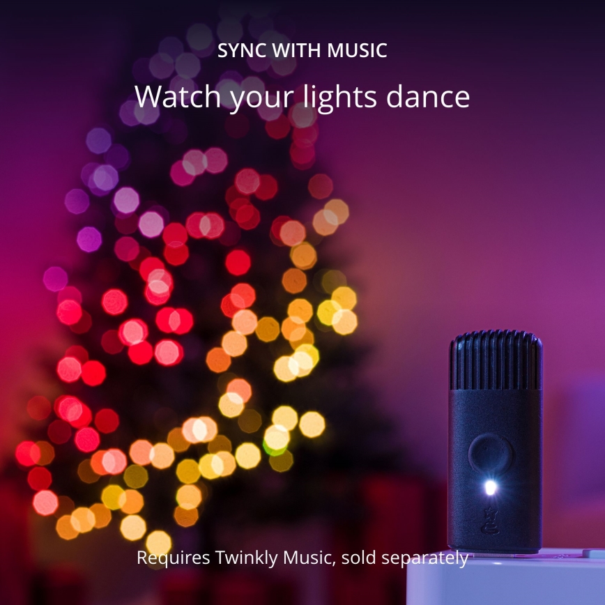 Twinkly - LED RGB Hämardatav väli Valguskett STRINGS 750xLED 63,5m IP44 Wi-Fi
