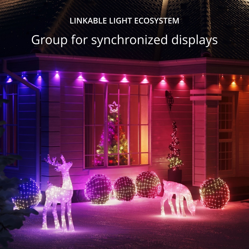 Twinkly - LED RGB Hämardatav väli Valguskett STRINGS 750xLED 63,5m IP44 Wi-Fi