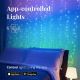 Twinkly - LED RGBW Hämardatav väli Jõuluteemaline valguskardin CURTAIN 210xLED 6,1m IP44 Wi-Fi