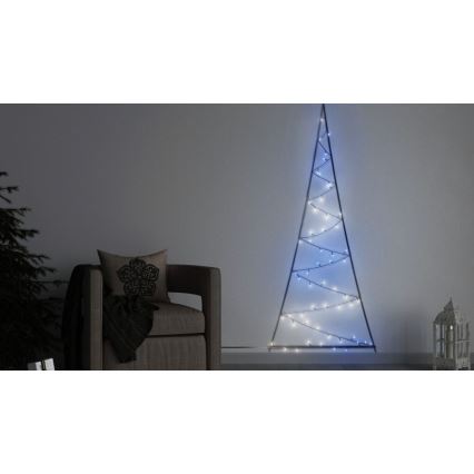 Twinkly - LED RGBW Hämardatav väli Jõulupuu LIGHT TREE 70xLED IP44 Wi-Fi