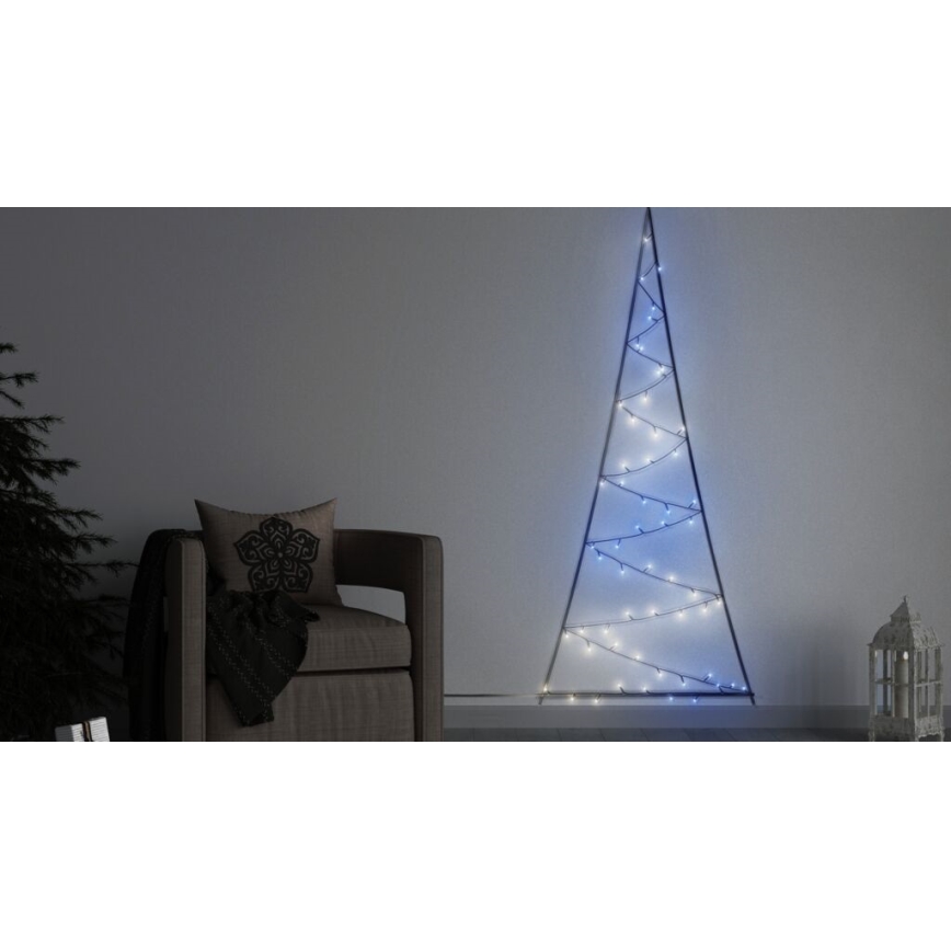 Twinkly - LED RGBW Hämardatav väli Jõulupuu LIGHT TREE 70xLED IP44 Wi-Fi