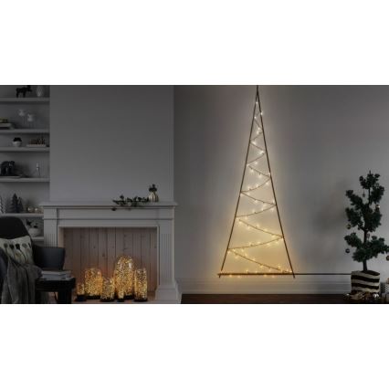 Twinkly - LED RGBW Hämardatav väli Jõulupuu LIGHT TREE 70xLED IP44 Wi-Fi