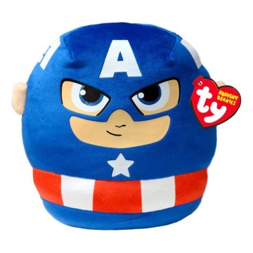 TY - Plüüsmänguasi Squishy CAPTAIN AMERICA 22 cm