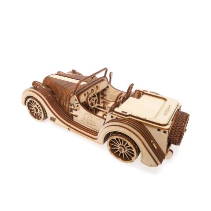 Ugears - 3D puidust mehaaniline pusle Car roadster