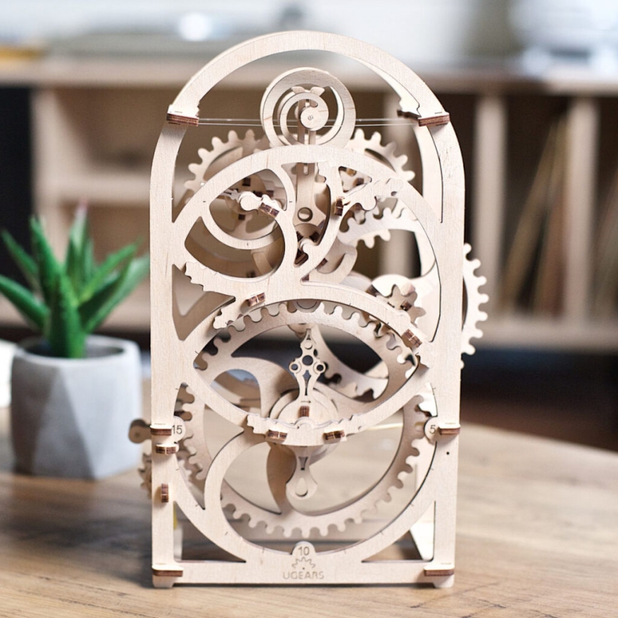 Ugears - 3D puidust mehaaniline pusle Kellavärk