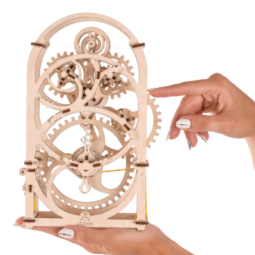 Ugears - 3D puidust mehaaniline pusle Kellavärk