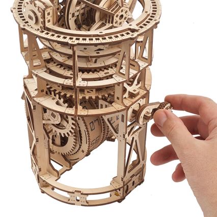 Ugears - 3D puidust mehaaniline pusle Kellavärk tourbilloniga