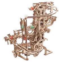 Ugears - 3D puidust mehaaniline pusle Marmorkuuli jooksukett