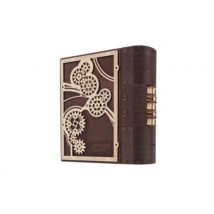 Ugears - 3D puidust mehaaniline pusle Saladuste raamat