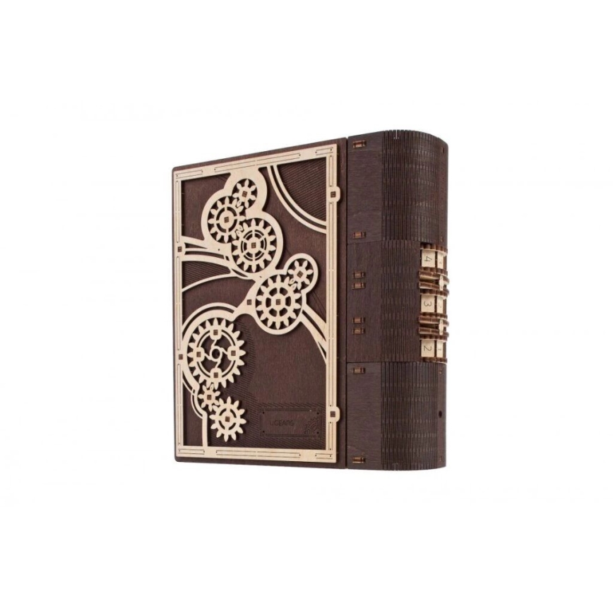 Ugears - 3D puidust mehaaniline pusle Saladuste raamat