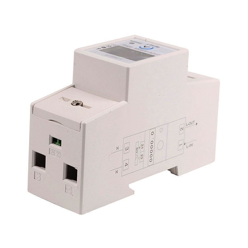 Ühefaasiline elektriarvesti DIN liistudele DDS015