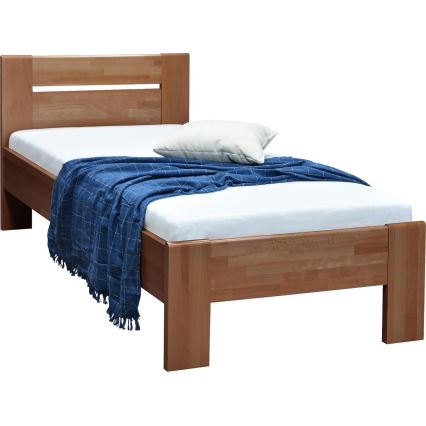 Üheinimesevoodi AMBER 90x200 cm ploom