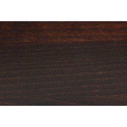 Üheinimesevoodi AMBER 90x200 cm, tume pähkel