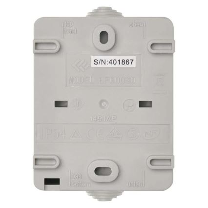Ühenupuline lüliti IP54
