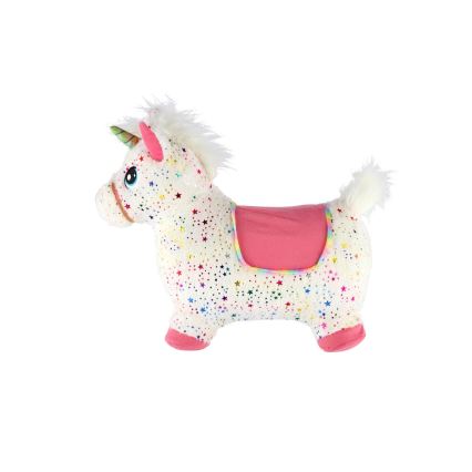 Ükssarviku hüppemänguasi meloodiaga 3xLR44