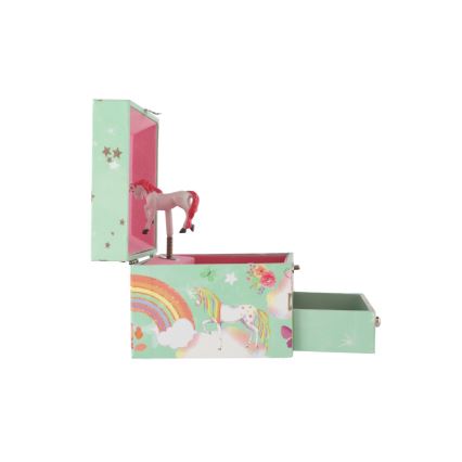 Ükssarvikuga muusikaline ehtekarp