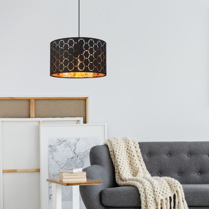 ULLE lüster nööri 1xE27/15W/230V must
