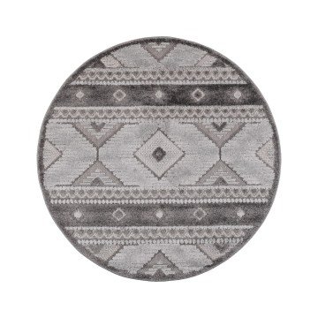 Ümmargune õuevaip CHIARA 120 cm hall