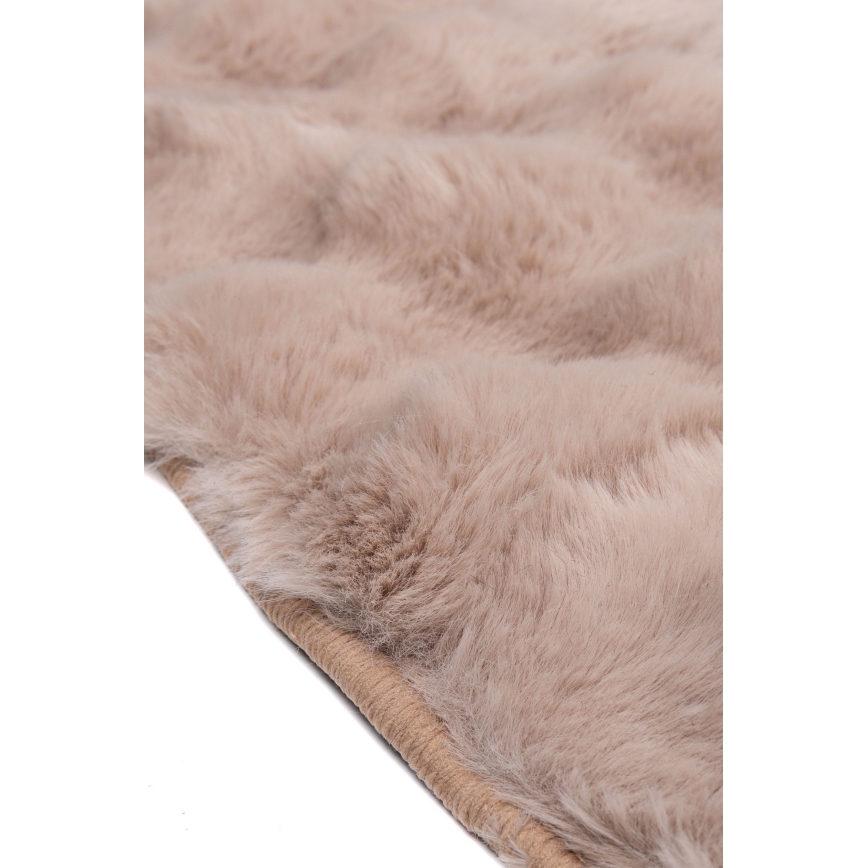 Ümmargune vaip RABBIT BUBBLE 160 cm, beež