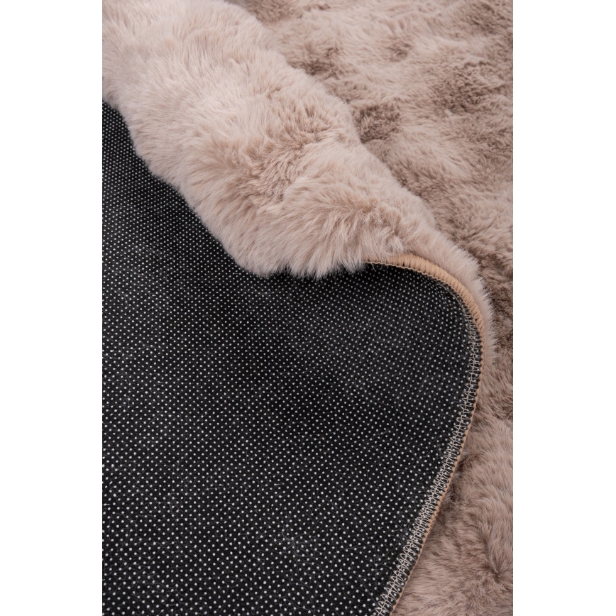 Ümmargune vaip RABBIT BUBBLE 160 cm, beež