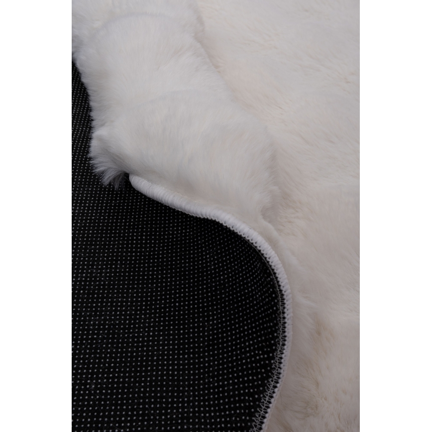 Ümmargune vaip RABBIT BUBBLE 160 cm kreemjas