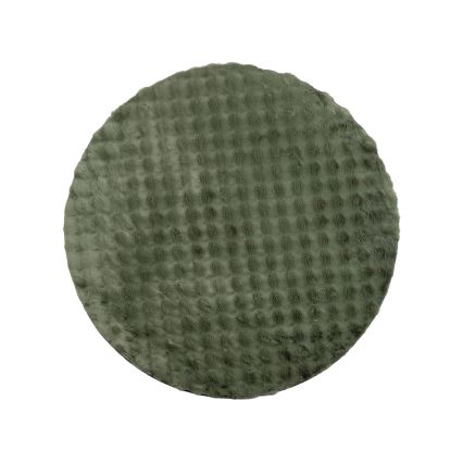 Ümmargune vaip RABBIT BUBBLE, läbimõõt 160 cm, roheline