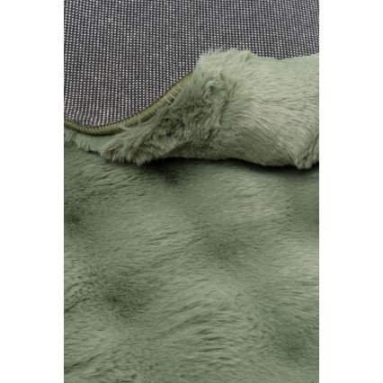 Ümmargune vaip RABBIT BUBBLE, läbimõõt 160 cm, roheline
