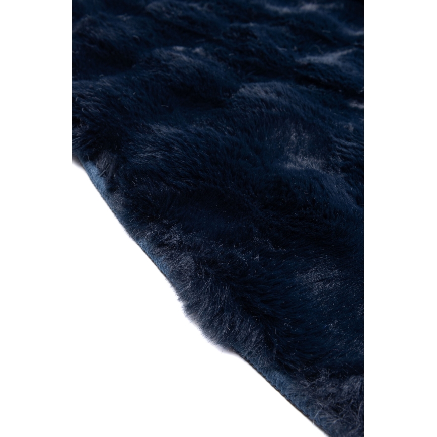 Ümmargune vaip RABBIT BUBBLE, läbimõõt 160 cm, sinine