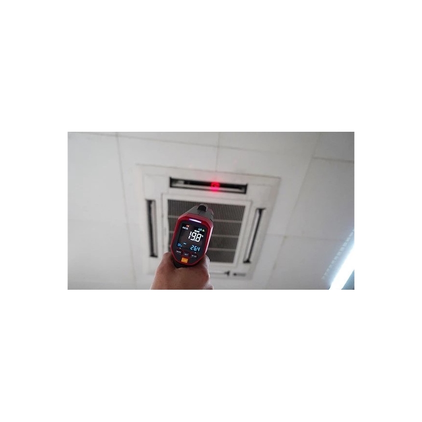 Uni-T - Infrapuna kontaktivaba termomeeter 1x9V 6LR61 1300°C