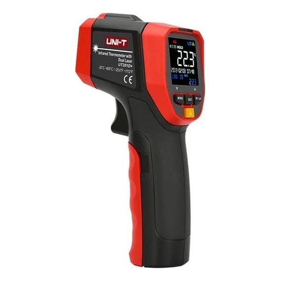 Uni-T - Infrapuna kontaktivaba termomeeter 1x9V 6LR61 600°C
