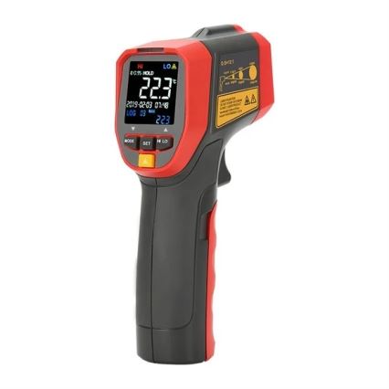 Uni-T - Infrapuna kontaktivaba termomeeter 1x9V 6LR61 600°C