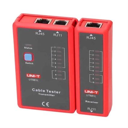 Uni-T - Juhtme tester 9V 1x6LR61