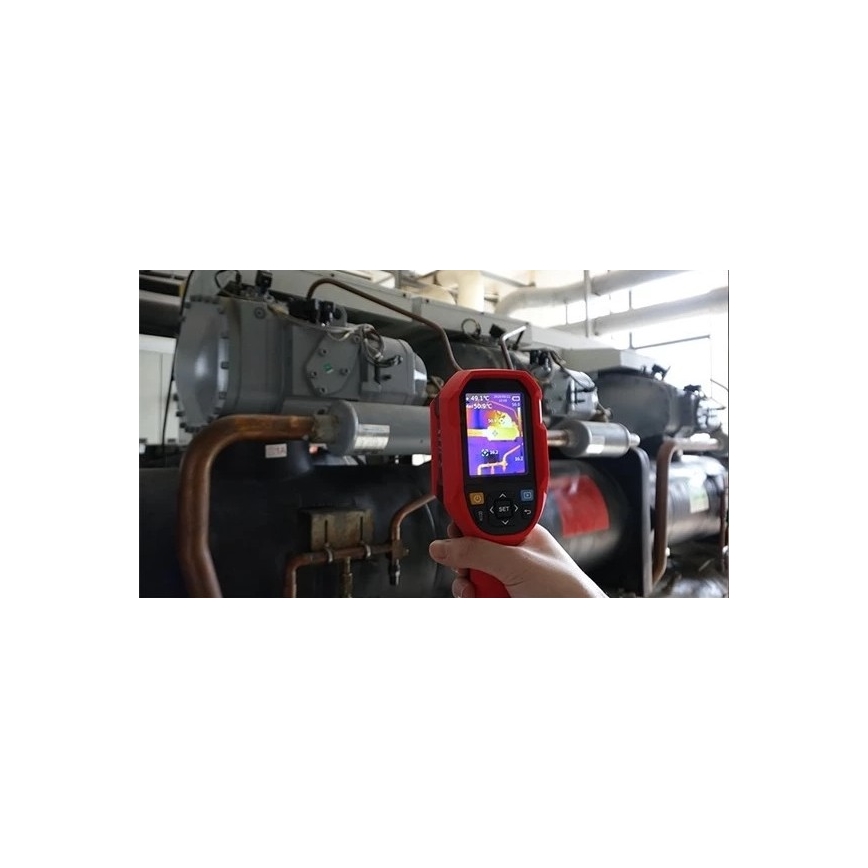 Uni-T - Termokaamera 5000 mAh 320x240 px 3,6V IP65