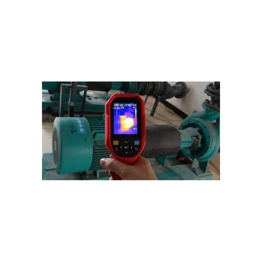 Uni-T - Termokaamera 5000 mAh 320x240 px 3,6V IP65