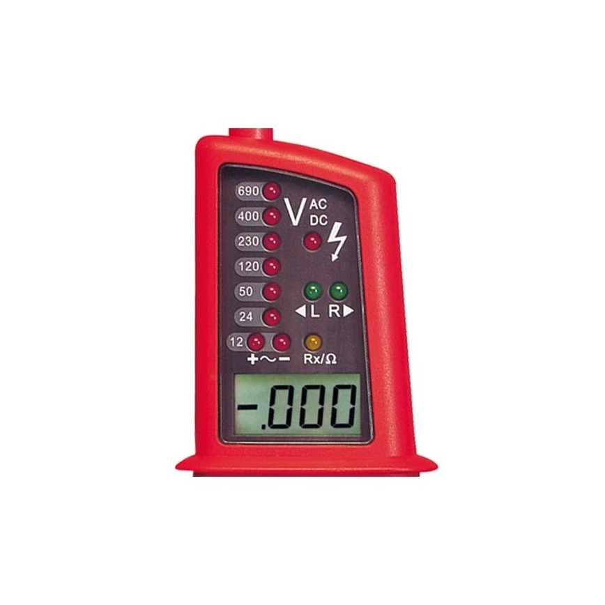 Uni-T - Tester LCD ekraaniga 2xAAA IP65