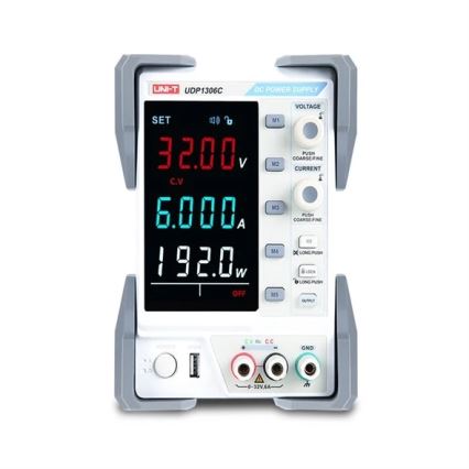 Uni-T UDP1306C - Laboratoorne toiteallikas UDP1306C 0-32V/0-6A