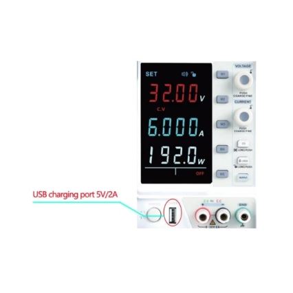 Uni-T UDP1306C - Laboratoorne toiteallikas UDP1306C 0-32V/0-6A