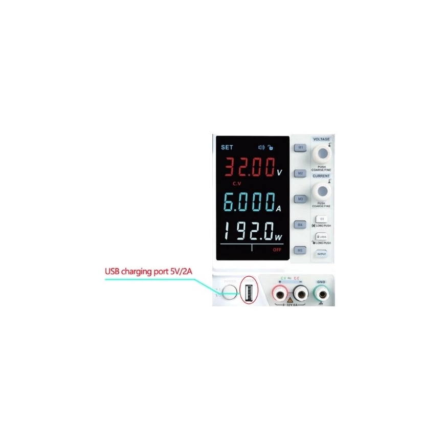 Uni-T UDP1306C - Laboratoorne toiteallikas UDP1306C 0-32V/0-6A
