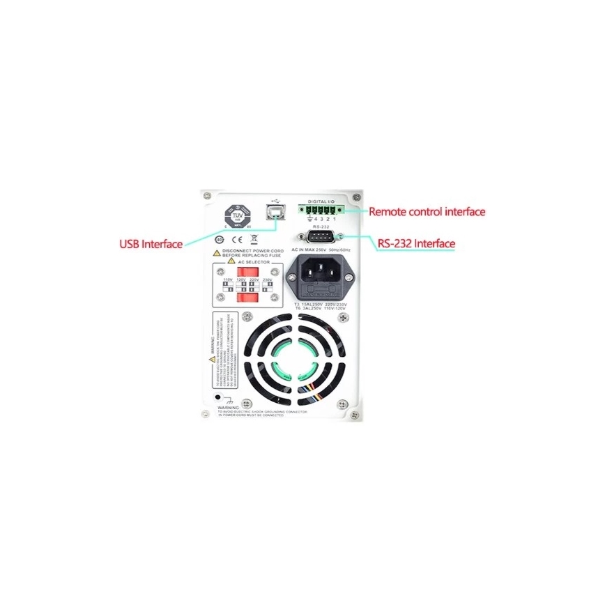 Uni-T UDP1306C - Laboratoorne toiteallikas UDP1306C 0-32V/0-6A
