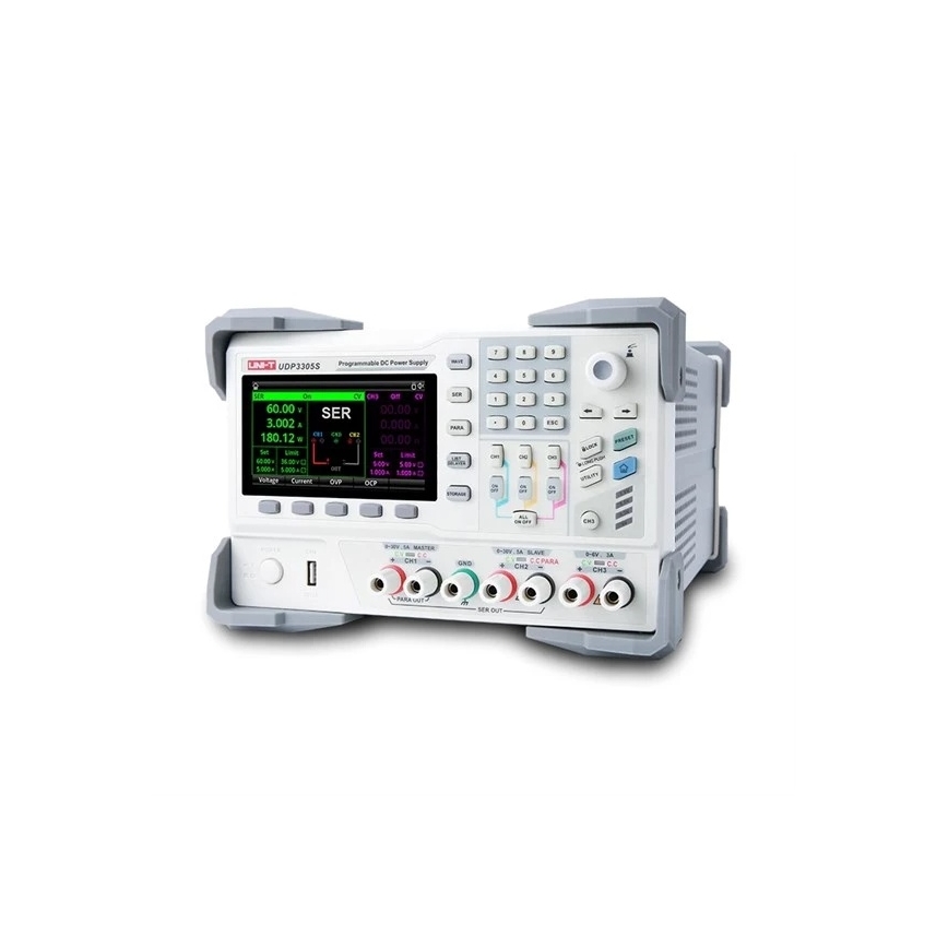 Uni-T UDP3305S-E - Laboratoorne toiteallikas UDP3305S-E 0-30V/0-6A