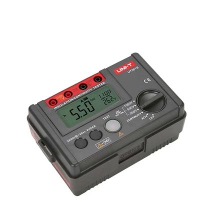 Uni-T UT501B - isolatsioonitakistuse tester 6xAA