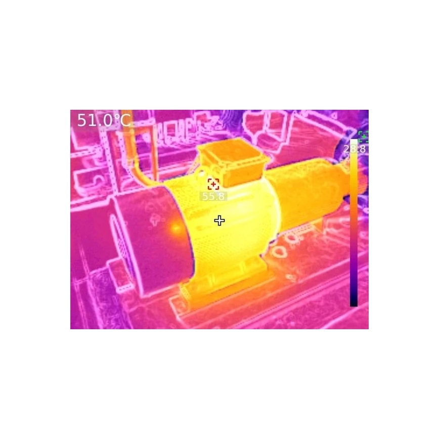 Uni-T UTi720V - soojuskaamera 5200 mAh 640x480 px 3,7V IP54