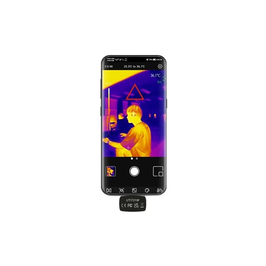 Uni-T UTi721M - Termokaamera USB-C