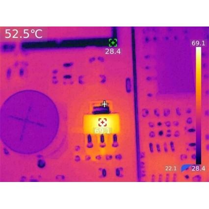 Uni-T UTi730V - Termokaamera 5200 mAh 640x480px IP54
