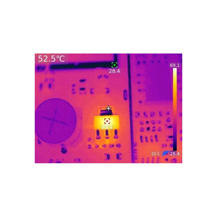 Uni-T UTi730V - Termokaamera 5200 mAh 640x480px IP54