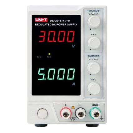 Uni-T UTP3315TFL-II - laboratoorne toiteallikas UTP3315TFL-II 0-30V/0-5A
