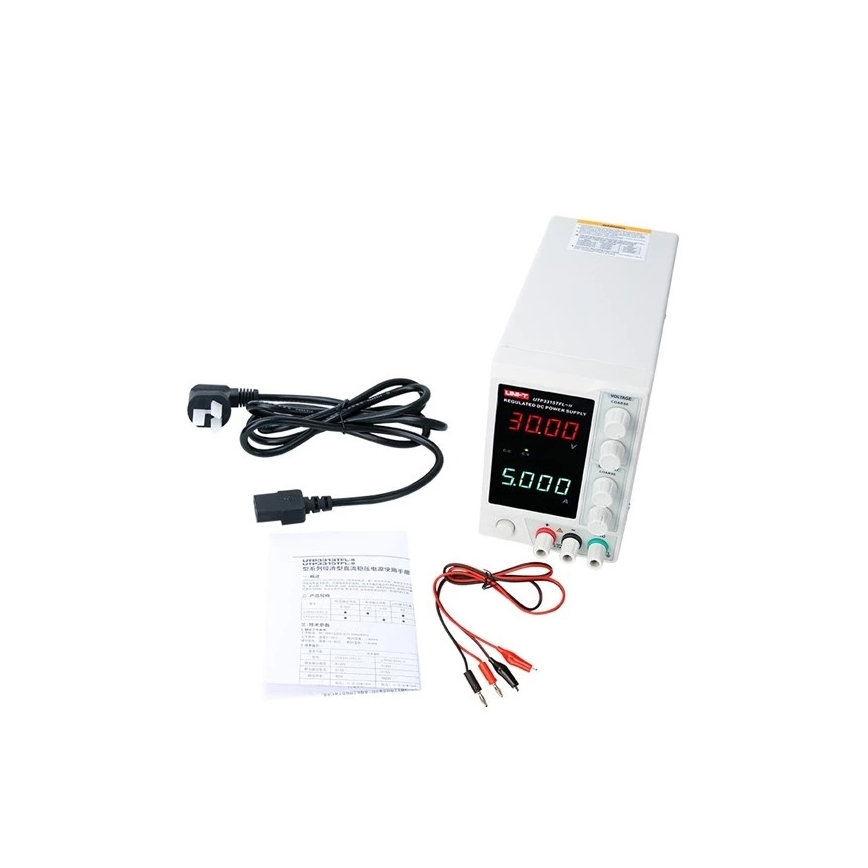 Uni-T UTP3315TFL-II - laboratoorne toiteallikas UTP3315TFL-II 0-30V/0-5A