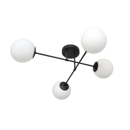 Universaalne asendusklaas MOON E27 d. 16 cm valge