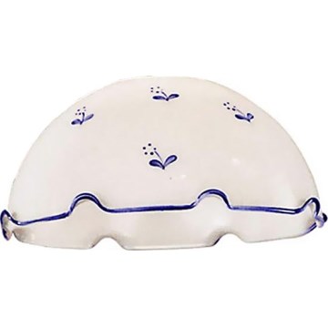Universaalne asendusklaas NONNA E27 d. 20 cm valge/sinine